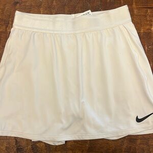 White Nike Tennis Skirt Built